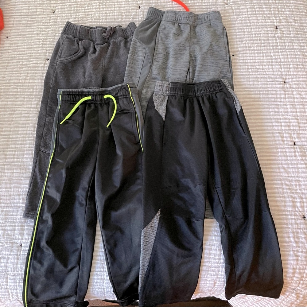 Lot of boys athletic pants active wear Champion etc